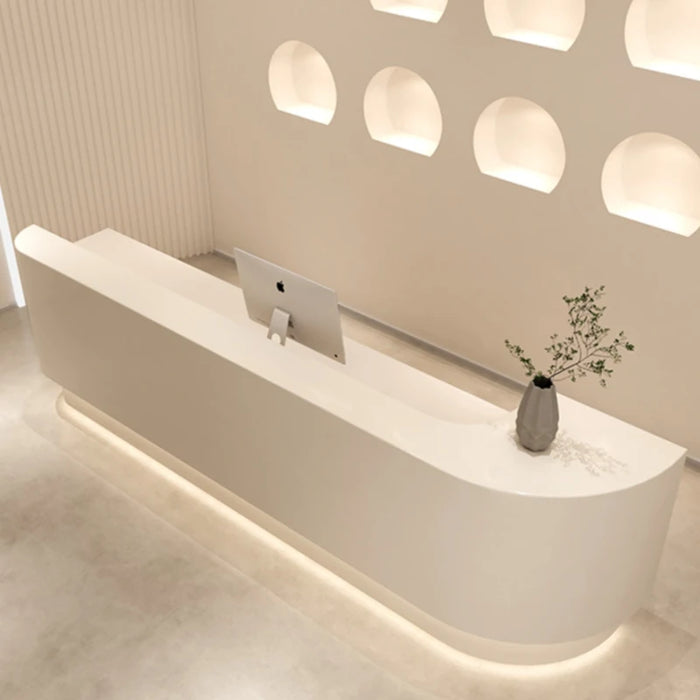 Counter Luxury Reception Desks Podium Modern Computer Closet Reception Desks Futuristic Escritorios De Oficina Bar Furniture