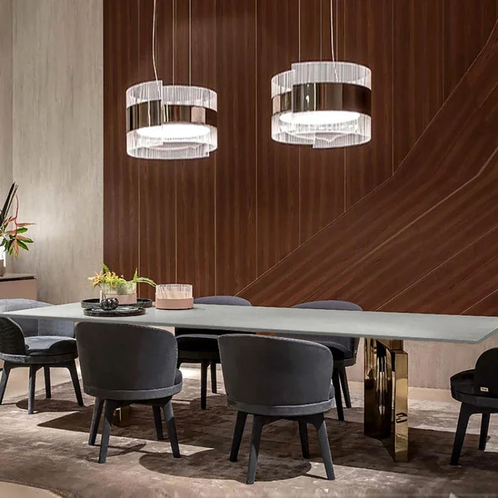 Design Hotel Dining Tables Outdoor Luxury Nordic Kitchen Dining Tables Modern Conference Tavolo Pranzo Home Furniture YN50DT2