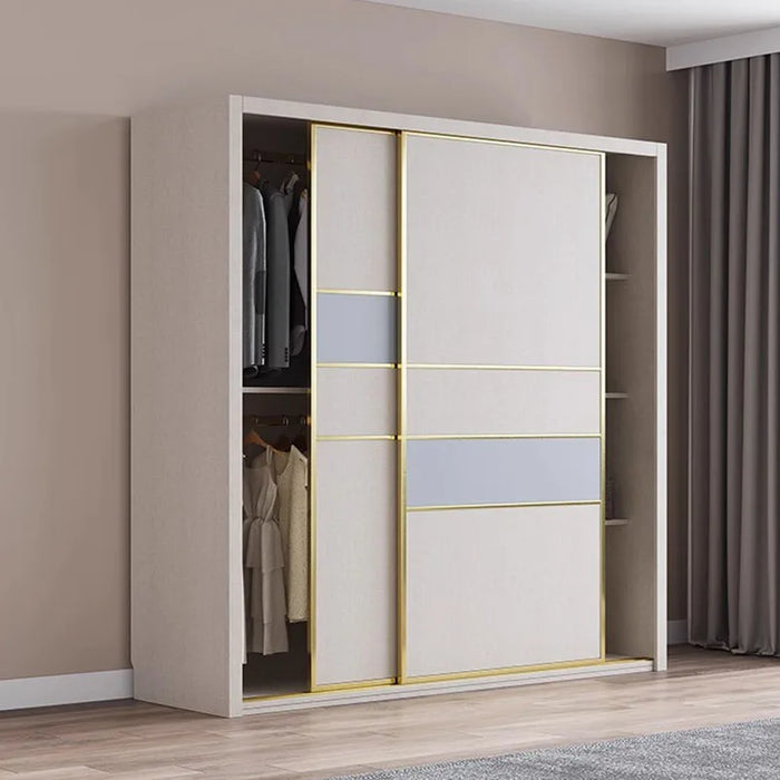 Shirts Wood Handles Wardrobe Drawer Space Saving Sliding Doors Bedroom Wardrobe Storage Cabinets Quarda Roupas Home Furniture