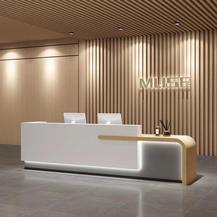 Counter Checkout Reception Desk Beauty Salon Stand Modern Consul Reception Desk Barbershop Luxury Bureau Meuble Bar Furniture