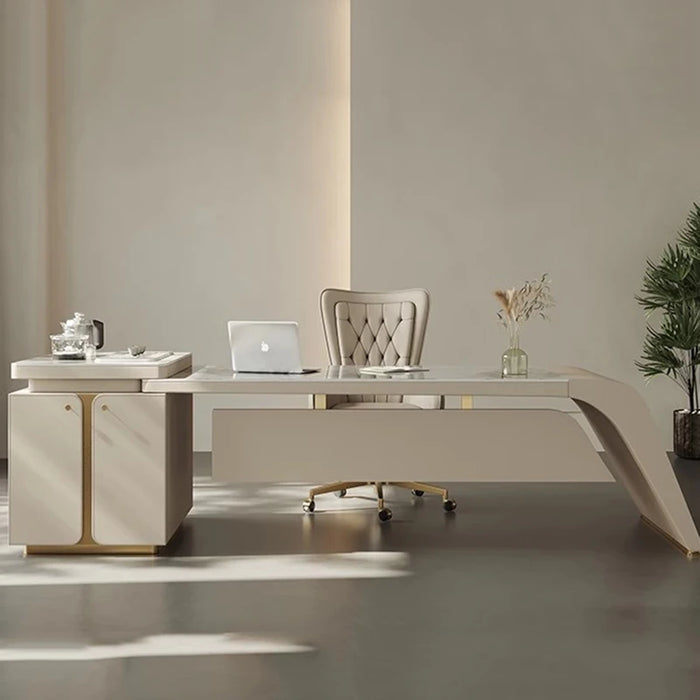 Study Table Standing Desk Gaming Organizer Drawers Writing Desk White Executive Escritorios De Oficina Home Office Accessories