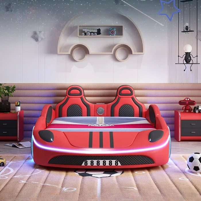 Design House Luxury Children Beds Modern Storage Space Car Children Beds Multifuncional Kinder Bett Bedroom Furniture YQ50CB