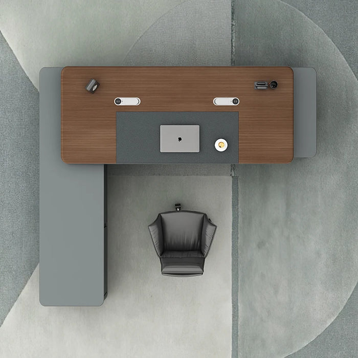 Corner Computer Desk Standing Drawers Filing Work Executive Office Desk Writing Modern Escritorios De Oficina Office Furniture