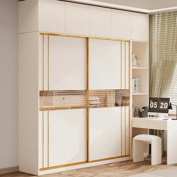 Display Wardrobes Garment Room Divider Wooden Hangers Living Room Cabinets Standing Guarda Roupa Portatil Home Decoration