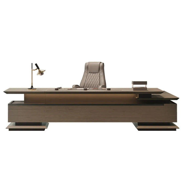 Corner Shelf Office Desk Executive Floor European Reception Computer Desks Standing Organizers Mesa De Escritorio Furnitures