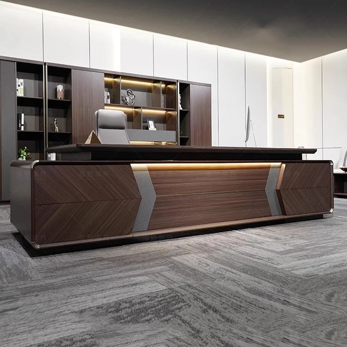 Standing Computer Desk Gaming Corner Luxury Writing Reception Office Desk Drawers Filing Mesa De Escritorio Desk Accessories