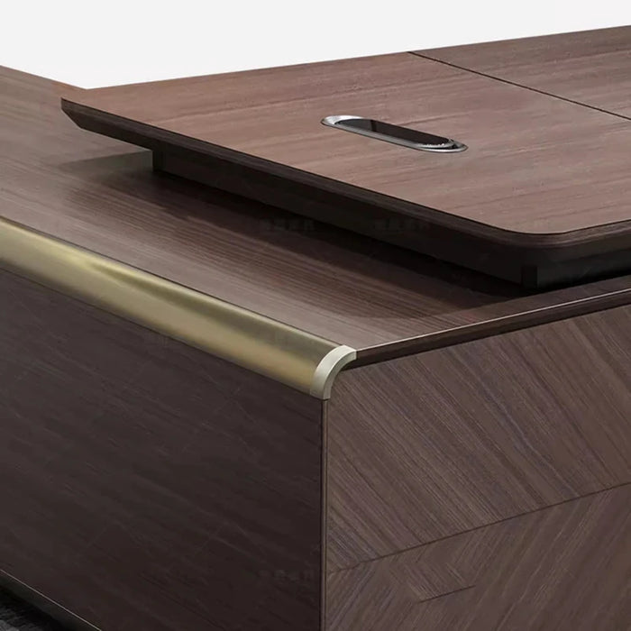 Standing Computer Desk Gaming Corner Luxury Writing Reception Office Desk Drawers Filing Mesa De Escritorio Desk Accessories