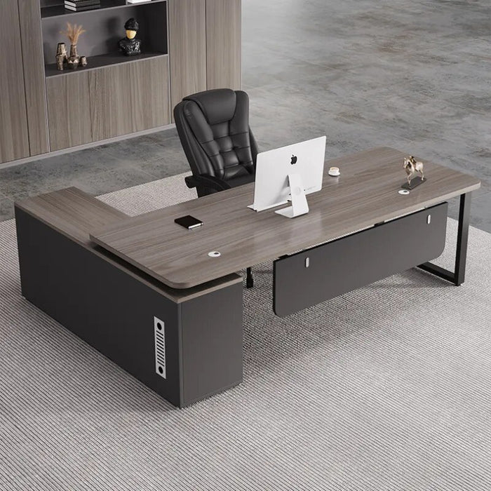 Boss Conference Office Desk Computer Aesthetic Modern Modern Reception Office Desk Executive Luxury Escritorios Furniture SR50OD