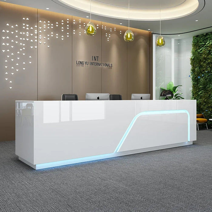 Counter Podium Reception Desk Beauty Salon Office Luxury Restaurant Reception Desk Lectern Banco Empfangstheke Bar Furniture
