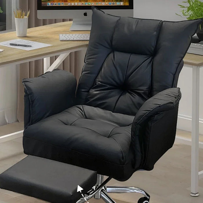 Support Swivel Office Chair Designer Nordic Relaxing AdjustableErgonomic Luxury Office Chair Back CushionsandalyeFurniture