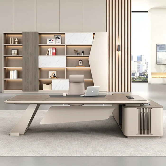 Studio Reception Office Desk Executive Standing Desktops Modern Office Desk Monitor Escritorios De Oficina Office Furniture