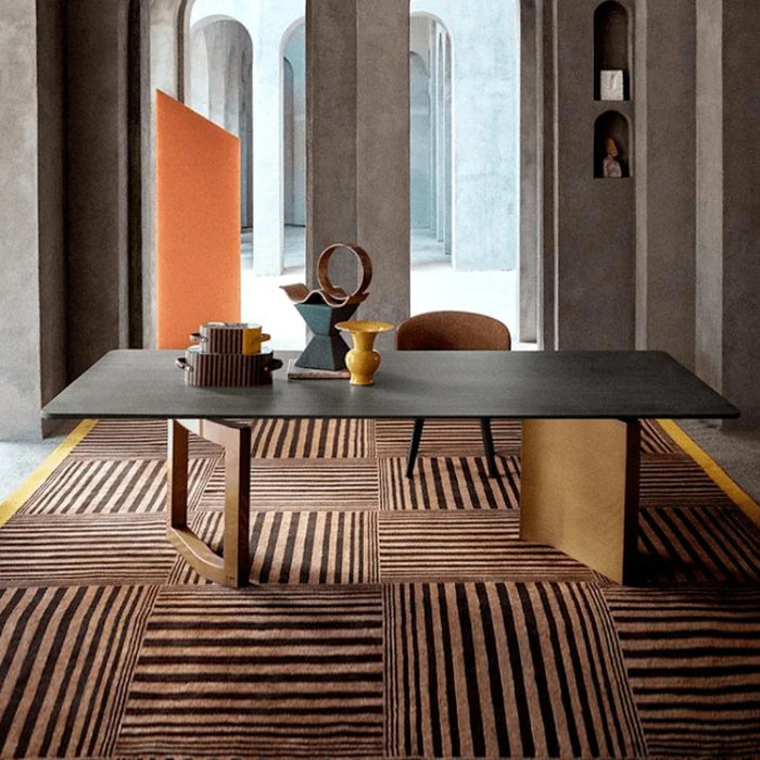 Design Hotel Dining Tables Outdoor Luxury Nordic Kitchen Dining Tables Modern Conference Tavolo Pranzo Home Furniture YN50DT2