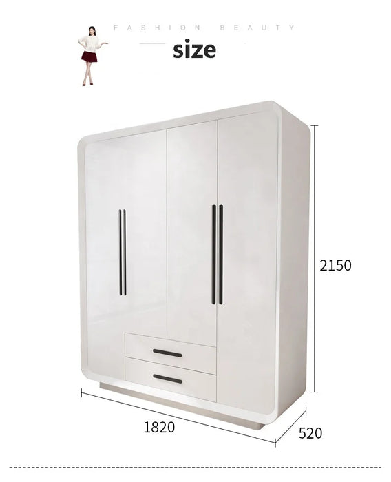 Customizable and Reconfigurable modern Bedroom wooden Wall wardrobe closet organizer sliding foldable wardrobe wholesale