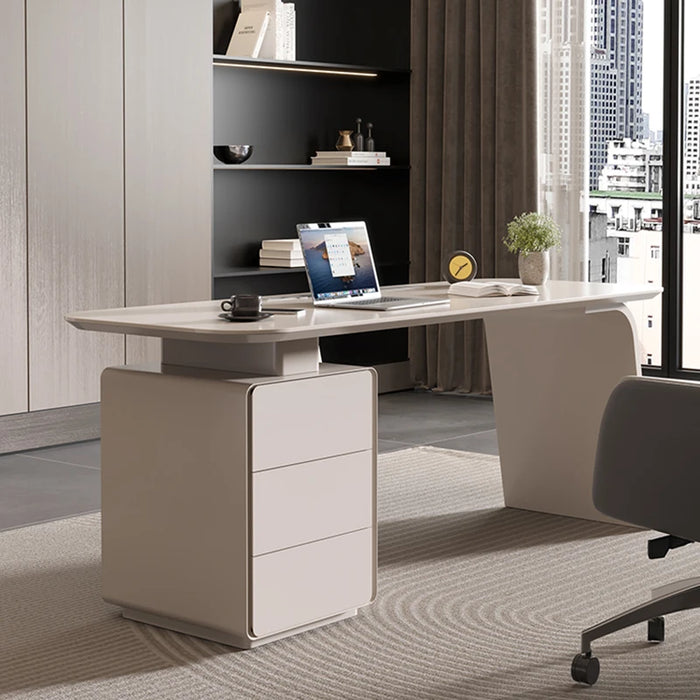 Italian Modern Desk Tables Luxury Minimalist Designer Computer Elegant Ideas Office Desk Studio Mesa De Computdor Room Furniture