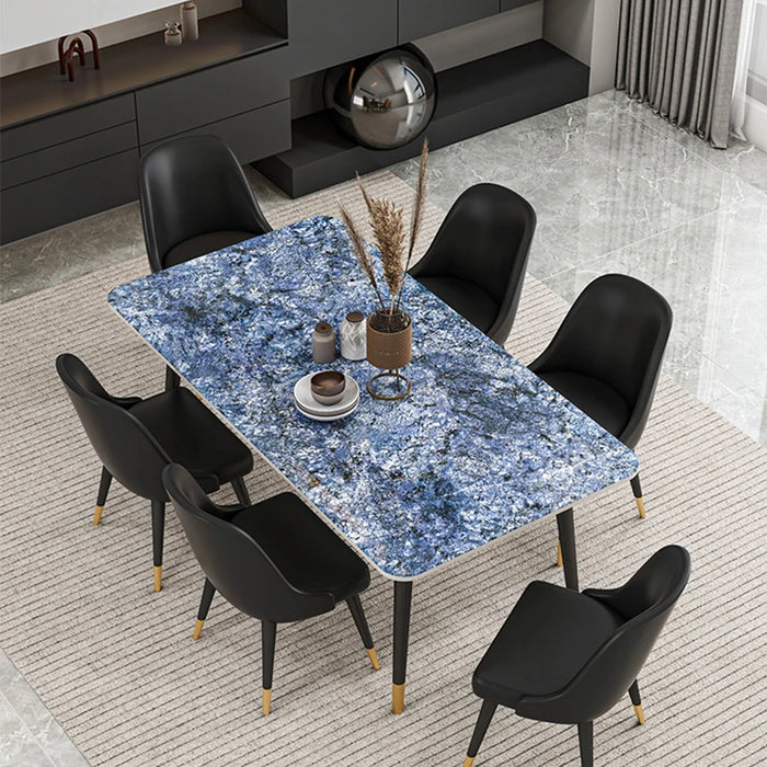 Set Six Chairs Dining Table Onement Legs Metal Nordic Makeup Office Kitchen Dining Tables Computer High Centre Mesa Comedor Desk