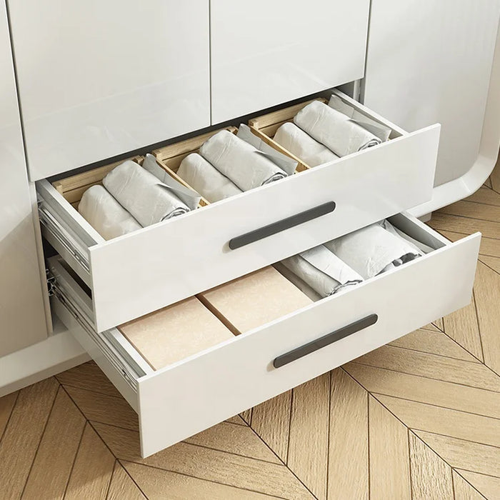 Customizable and Reconfigurable modern Bedroom wooden Wall wardrobe closet organizer sliding foldable wardrobe wholesale