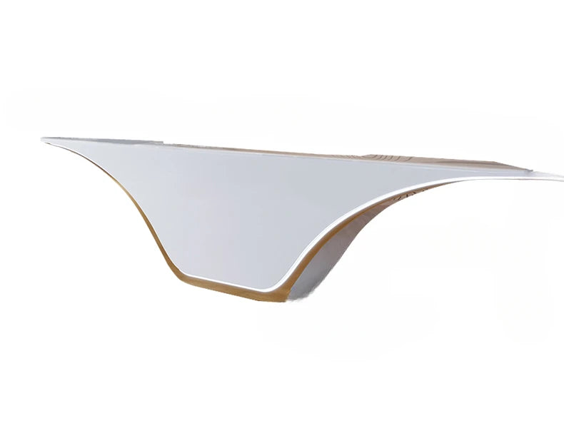 Paint luxury creative cashier special-shaped front desk reception desk custom welcome front desk FRP fashion bar