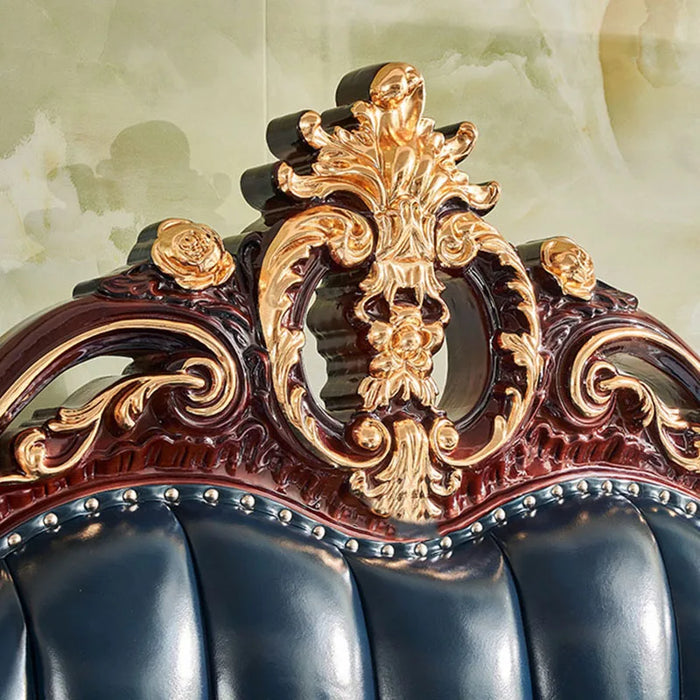 Nordic Aesthetic Double Bed Queen Size Cheap Cute Salon Luxury King Double Bed Modern Wood Leather Camas Matrimonial Furniture