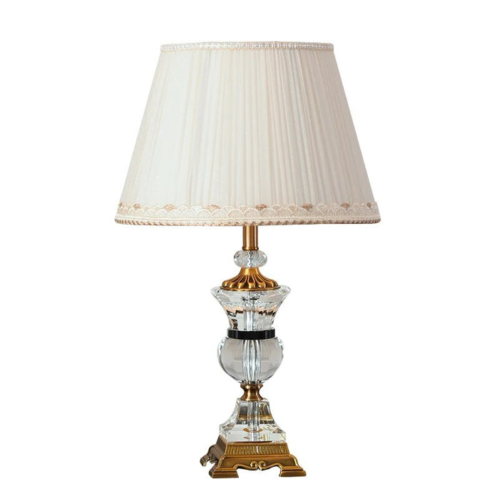 Crystal Table Lamp Led Light Luxury Creative Modern Design Desk Lights Decoration Home Living Room Office Indoor Bedside Lamp