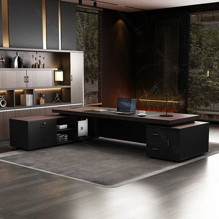 President Desk Simplicity Computer Modern Single Boss Executive Office Desk Secretaire Table Escritorio Ordenador Furniture