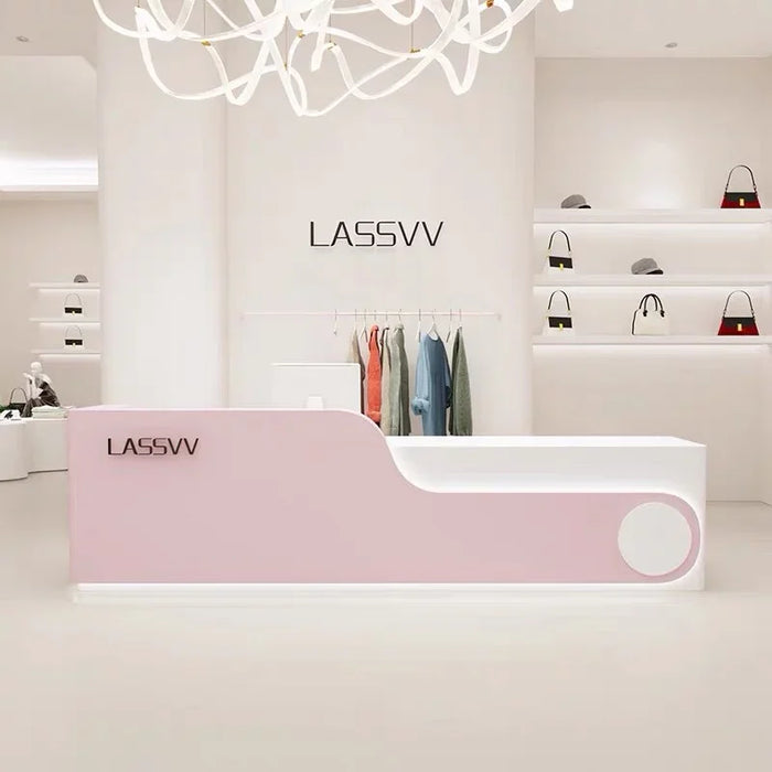 Counter Banco Reception Desk Cabinet Restaurant Information Supermarket Reception Desk Modern Advisory Escritorio Bar Furniture