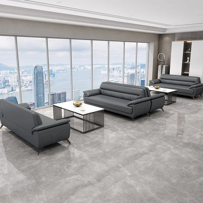 Italian leisure business, contracted and contemporary, atmospheric reception lounge, tea table combined packages