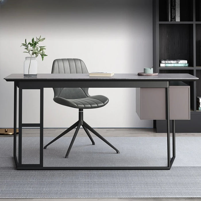 Luxury Wood Office Desk Modern Computer Slate Simplicity Office Desk Write Workbench Escritorio Ordenador Work Furniture QF50OD
