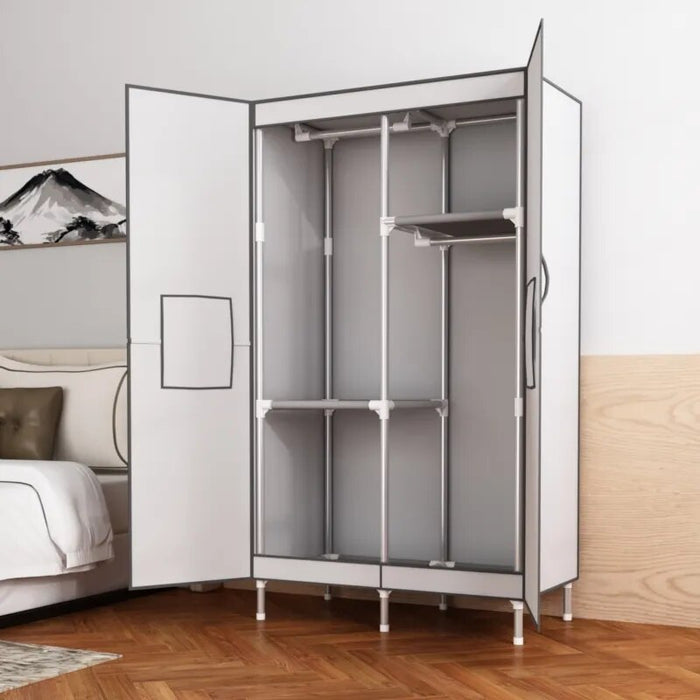 Cupboard Portable Wardrobe Partitions Storage Cabinet Cloth Closet Wardrobe Organizer Shelf Guarda Roupa Bedroom Furniture