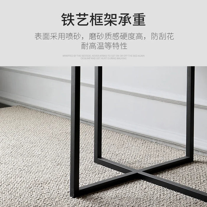 Italian light luxury minimalist office desk household writing desk designer computer desk simple modern study writing