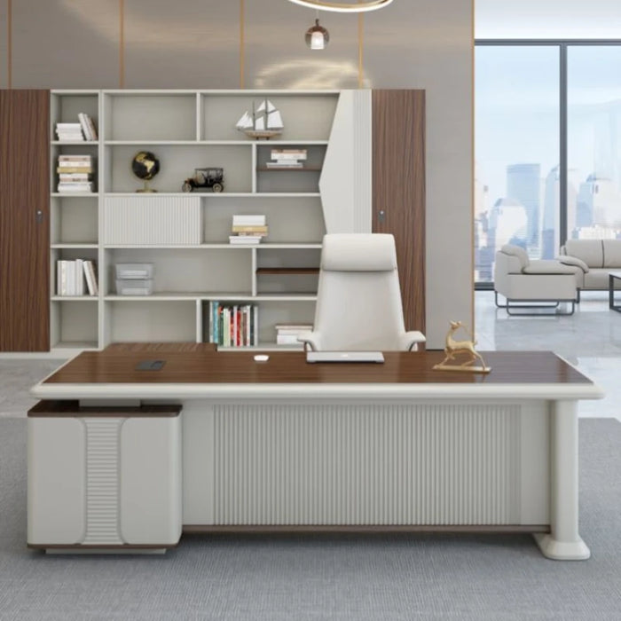 Organizations Conference Office Desks Shelves Meeting Floor Dark Computer Desks Art Executive Mesa De Trabajo Oficina Furniture