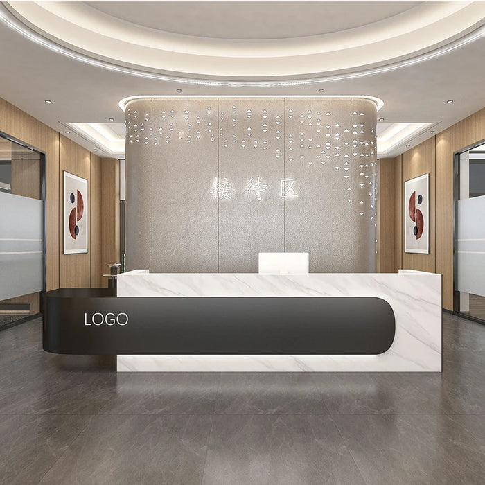 Service Office Reception Desks Podiums Executive Bar Counter Wooden Salon Reception Desks Study Mesa Escritorio Luxury Furniture