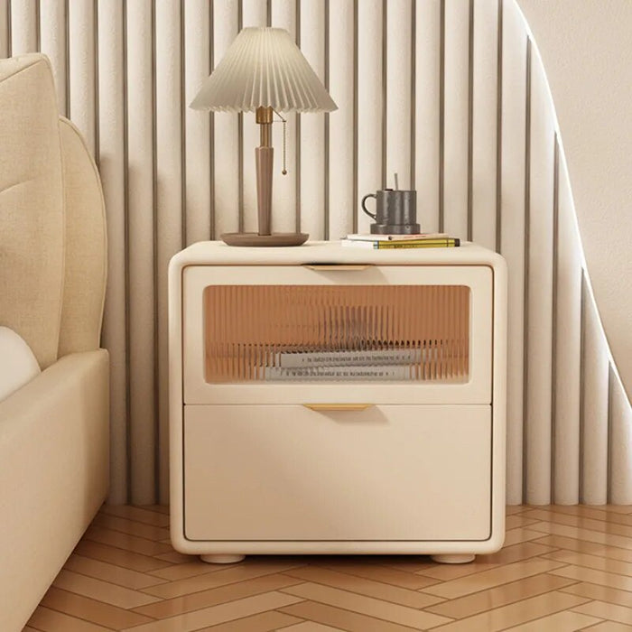 Drawer Storage Nightstand Modern Bedroom Wood Bedside Table Nightstands Luxury Nordic Mesitas De Noche Garden Furniture Sets
