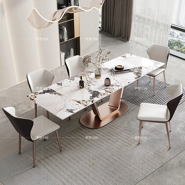 Small Apartmen Entryway Dining Table Hotel Lobby Center Modern Living Room Coffee Tables Set Nordic Table A Manger Furniture