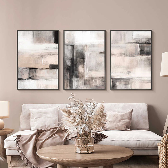 Islamic Neutral Abstract Modern Boho Posters Wall Art Canvas Painting Prints Pictures Living Room Interior Home Decoration Decor