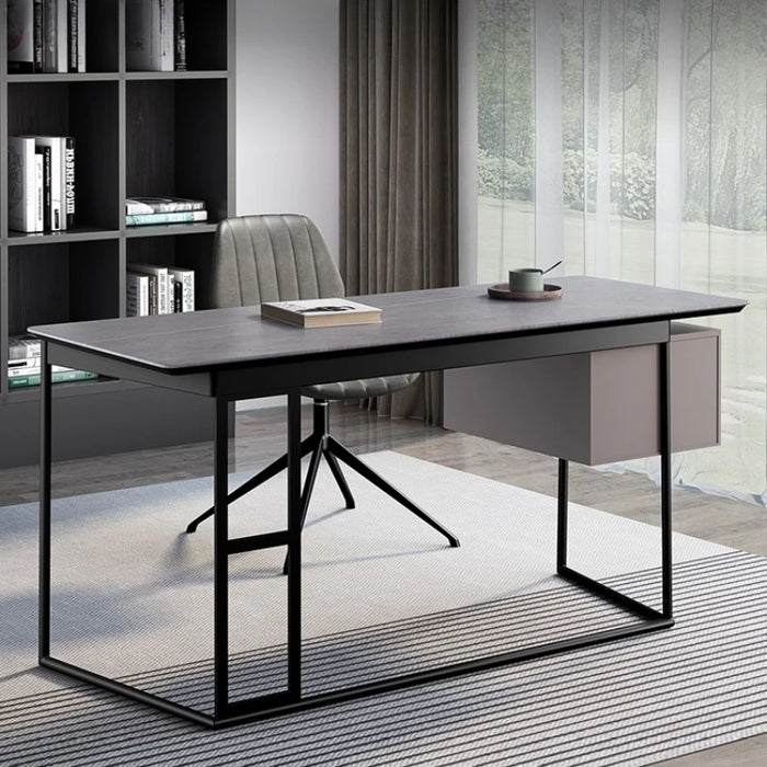 Luxury Wood Office Desk Modern Computer Slate Simplicity Office Desk Write Workbench Escritorio Ordenador Work Furniture QF50OD