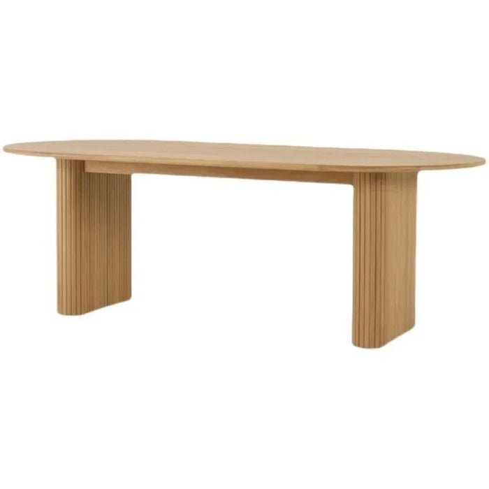 Oval Wooden Dining Tables Living Room Luxury Outdoor Design Modern Dining Tables Kitchen Nordic Esstische Home Furniture SR50DT