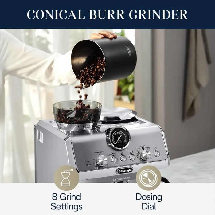 De'Longhi EC9255M La Specialista Arte Evo Espresso Machine with Cold Brew  modern patio furniture  patio furniture