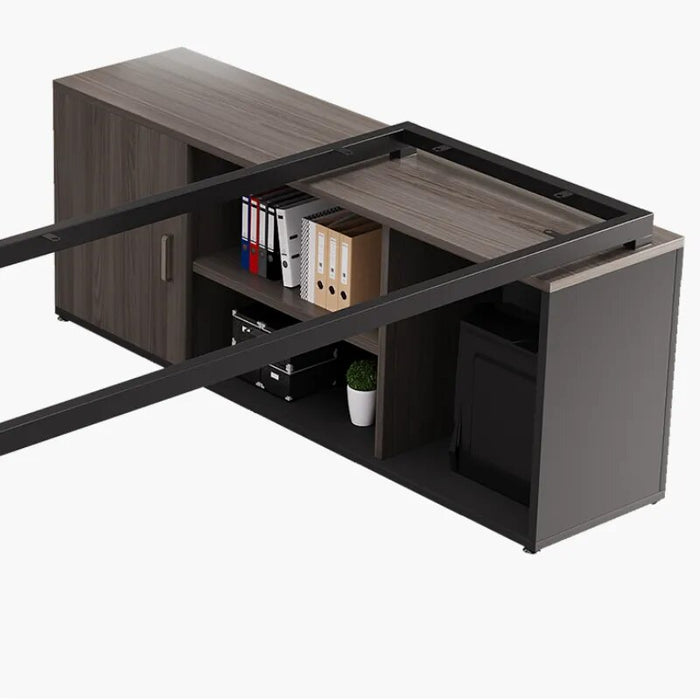 Boss Conference Office Desk Computer Aesthetic Modern Modern Reception Office Desk Executive Luxury Escritorios Furniture SR50OD