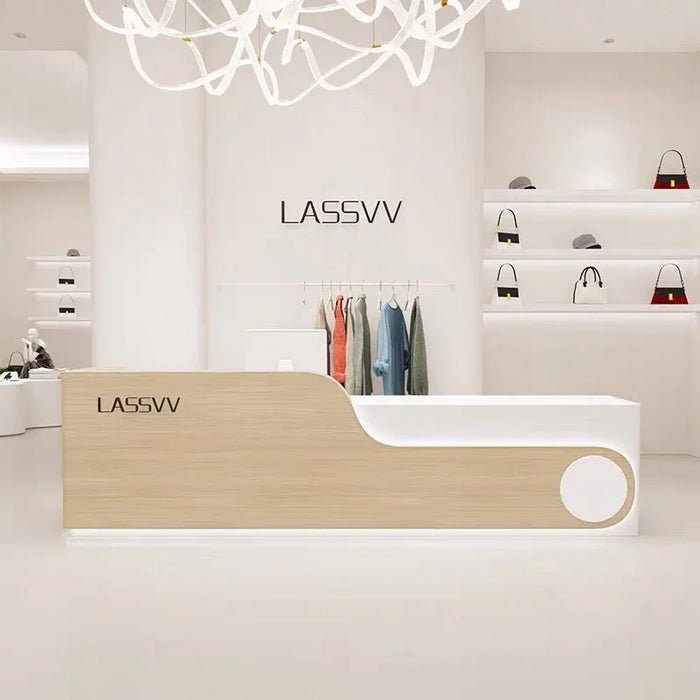 Counter Banco Reception Desk Cabinet Restaurant Information Supermarket Reception Desk Modern Advisory Escritorio Bar Furniture