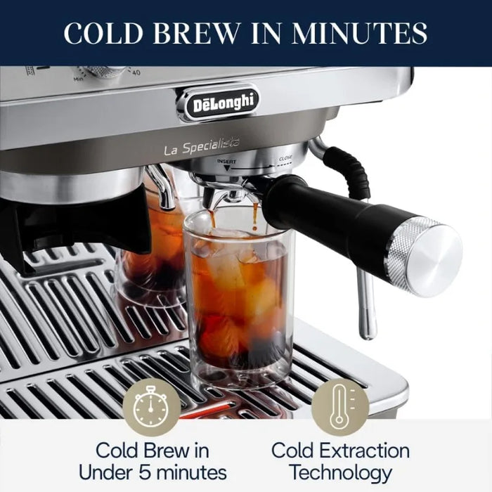 De'Longhi EC9255M La Specialista Arte Evo Espresso Machine with Cold Brew  modern patio furniture  patio furniture
