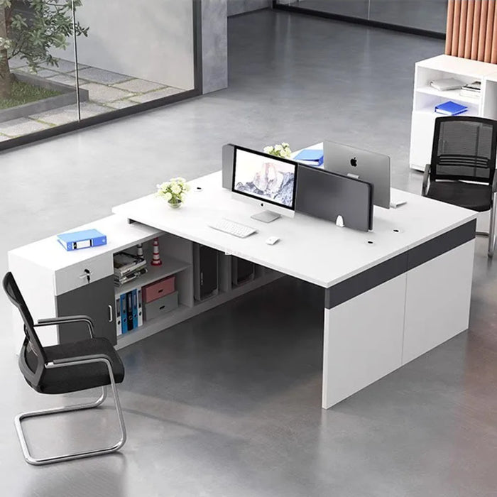 Home Executive Office Desk Black Storage Free Shipping Organizer Computer Desks Unique Reading Mesa Escritorio Home Furniture