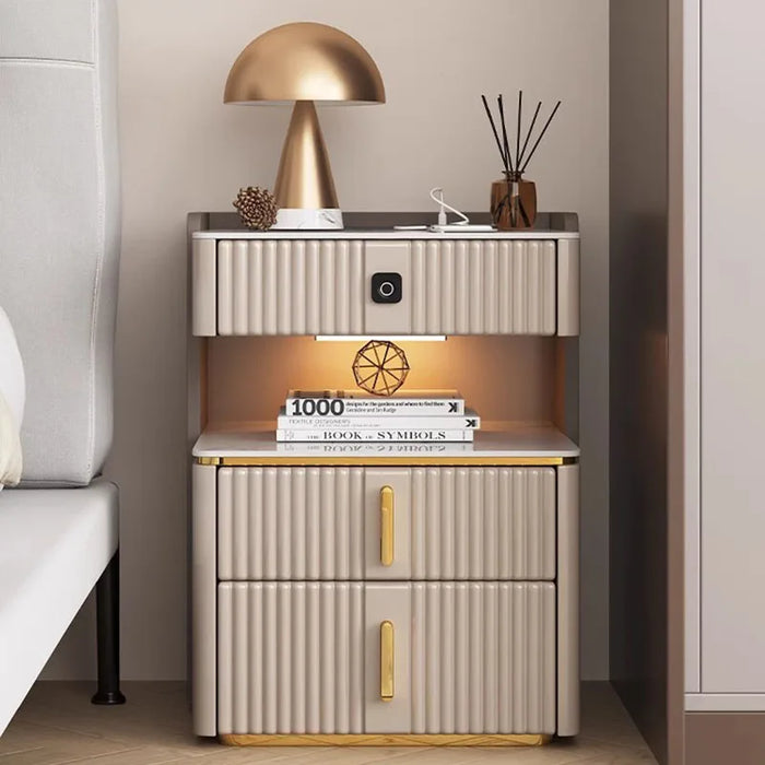 Outdoor Simple Nightstands Lamp Pretty Organizers Minimalist Simple Bedside Table Nordic Multifunctional Nachttisch Furnitures