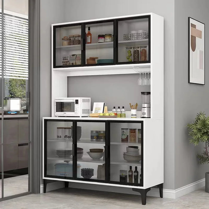 Cupboard Coffee Storage Cabinet Kitchen Filing Console Display Cabinet Buffet Design Muebles De Cocina Kitchen Furniture CY50KC