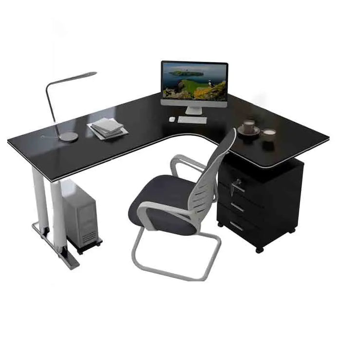 Computer Modern Office Desks Storage Wooden Conference Mobile Office Desks Multifunctional Keyboard Scrivania Room Furnitures