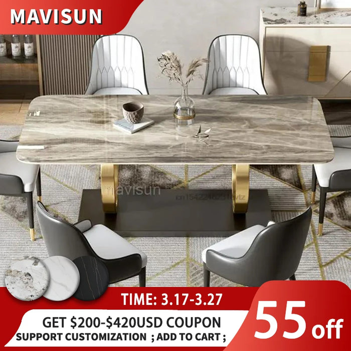 Italian Classic Design Fashion Popular Nordic Home Furniture Small Apartment Dining Table And Chairs Combination Household
