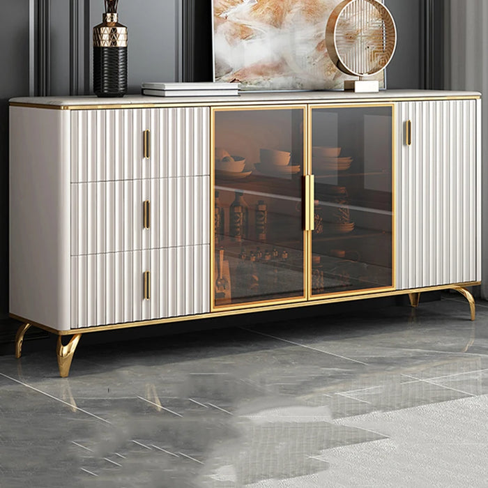 Shelf Narrow Sideboards Display Modern Laden Modular Luxury Accent Sideboards Corner Vetrina Cucina Farmhouse Furniture HDH