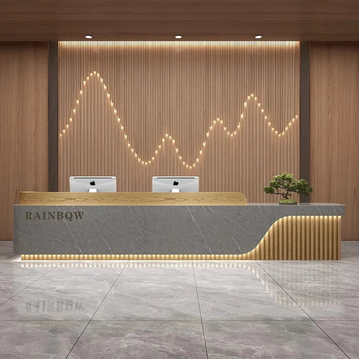 Service Executive Reception Desks Register Computer Futuristic Reception Desks Podium Escritorios De Oficina Salon Furniture