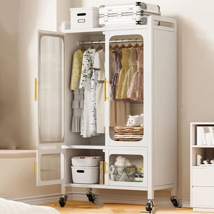 Cupboard Wardrobe Closet Salon Metal Chest Storage Cabinet Open Closet Organizer Bedroom Children Armario Bedroom Furniture