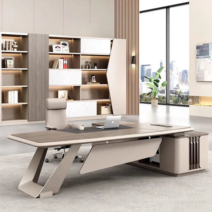 Studio Reception Office Desk Executive Standing Desktops Modern Office Desk Monitor Escritorios De Oficina Office Furniture