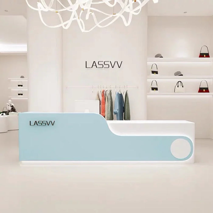 Counter Banco Reception Desk Cabinet Restaurant Information Supermarket Reception Desk Modern Advisory Escritorio Bar Furniture